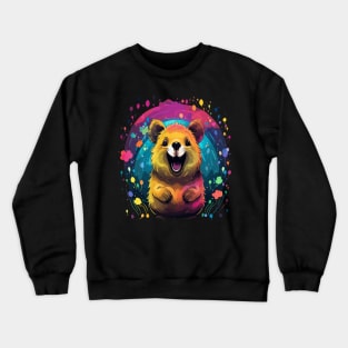 Quokka Happiness Crewneck Sweatshirt